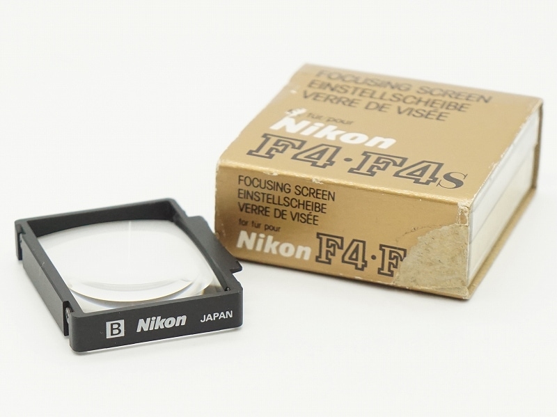 Nikon ニコン F4用 フォーカシングスクリーン B T-836 Nikon(ニコン) F4・F4S用フォーカシングスクリーン ＜B/マット式