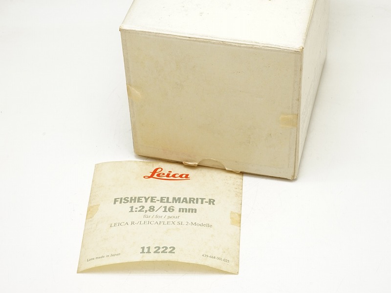 �ڰ�����Leica(�饤��)��FISHEYE-ELMARIT-R��16mm��F2.8��(3-CAM)��300���桡(NI-4335)