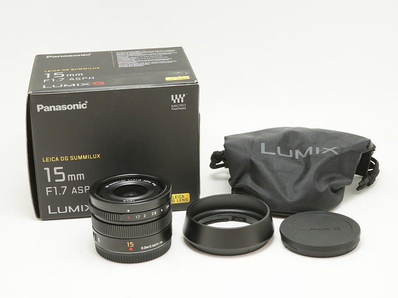 Panasonic(�ѥʥ��˥å�)��LEICA DG SUMMILUX 15mm F1.7 ASPH. �֥�å���(0NAC-5098)