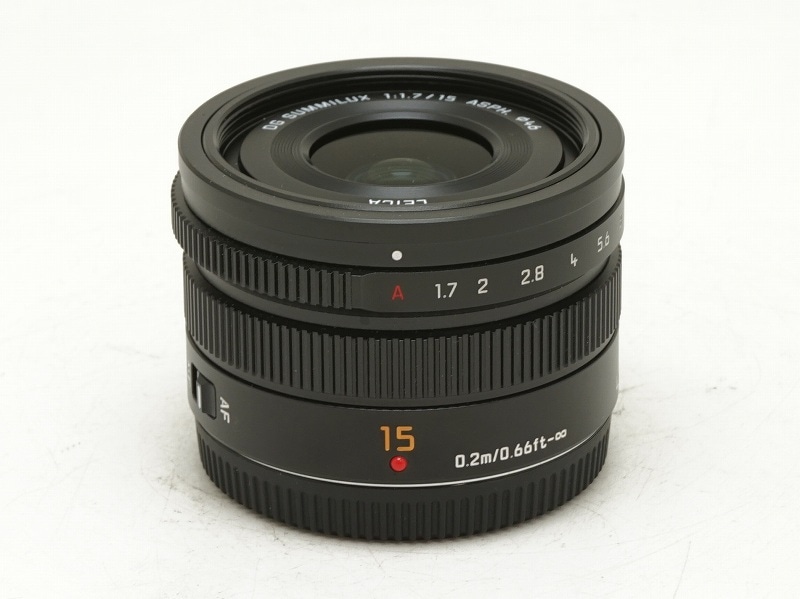 Panasonic(�ѥʥ��˥å�)��LEICA DG SUMMILUX 15mm F1.7 ASPH. �֥�å���(0NAC-5098)