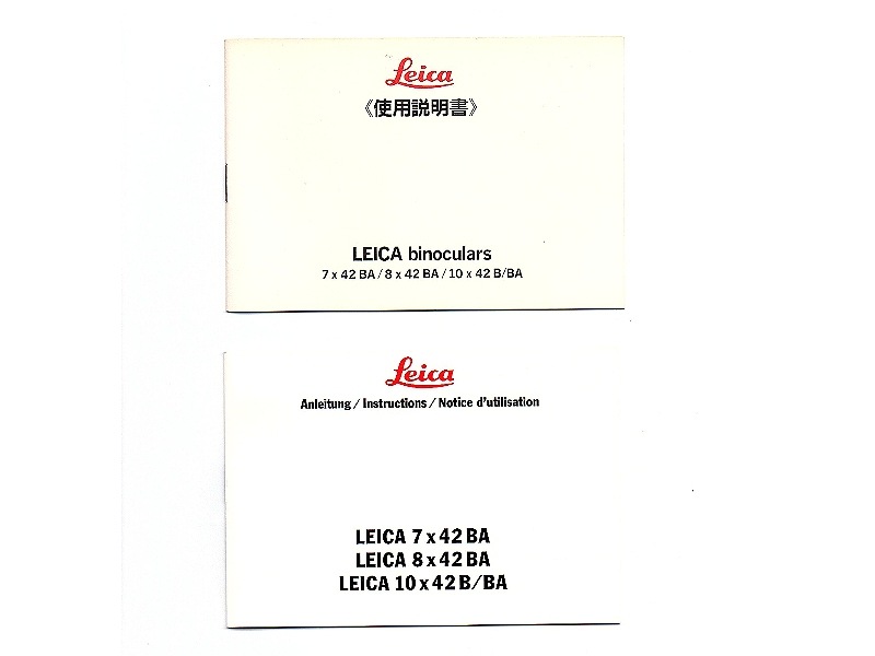 LEICA(�饤��)��binoculars 7x42BA��8x42BA��10x42B/BA (���ܸ�+�ɥ��ĸ졦�Ѹ졦�ե�󥹸�˼谷������(TO-0596)�ڥ쥿���ѥå��饤��ȯ������/����������ô��