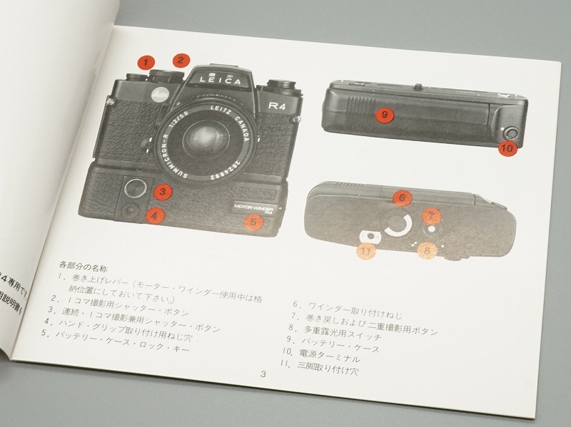 LEICA(�饤��)���⡼�����磻�����R4���谷������(���ܸ�)��(TO-0763)�ڥ쥿���ѥå��饤��ȯ������/����������ô��