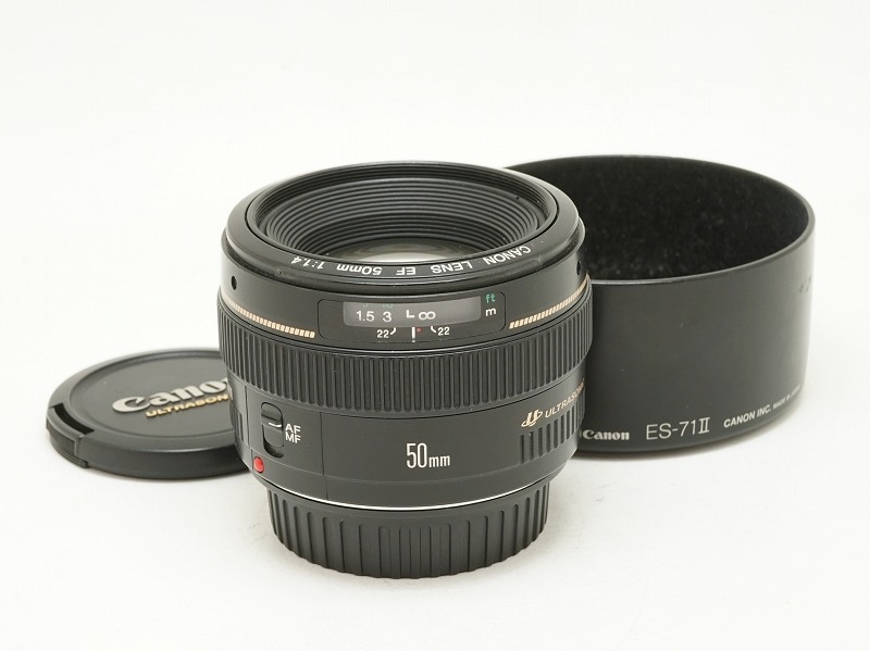 Canon(キヤノン) EF 50mm F1.4 USM (NW-3787) | 【中古】キヤノン