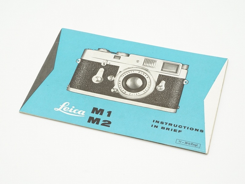 LEICA(�饤��)��M1 M2 �谷������ (�Ѹ�) (TO-0754)�ڥ쥿���ѥå��饤��ȯ������/����������ô��