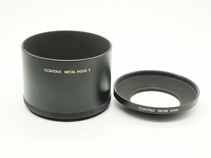 CONTAX(���󥿥å���) METAL HOOD 5 + 55/86 RING ���å� (0NAC-4144)