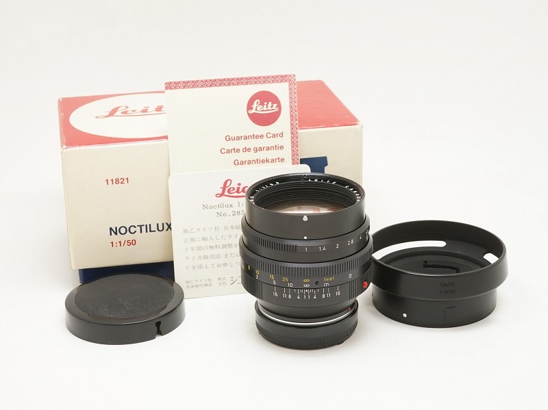 Leica(ライカ) NOCTILUX-M 50mm F1.0 (E58) 285万台 (NL-4877 