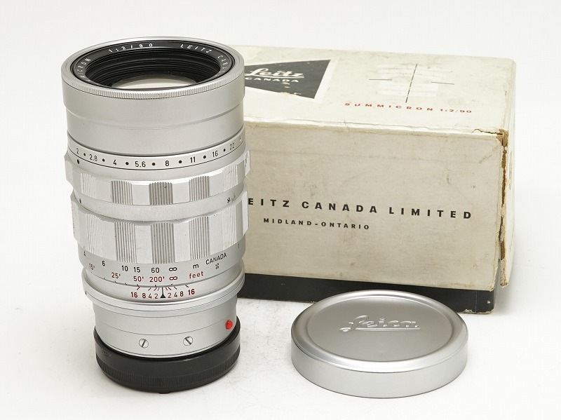 Leica Summicronズミクロン90mm F2 Mマウント 1964年製