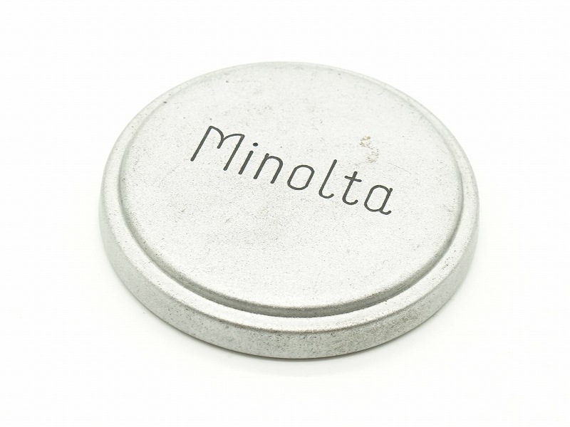 MINOLTA(ミノルタ) 旧ロゴ「Minolta」刻印入り メタルキャップ