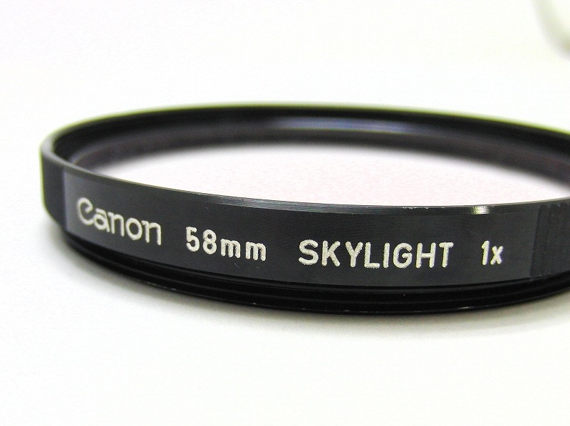 Canon(����Υ�)���ե��륿����58mm SKYLIGHT���֥�å���(0NAC-3203)