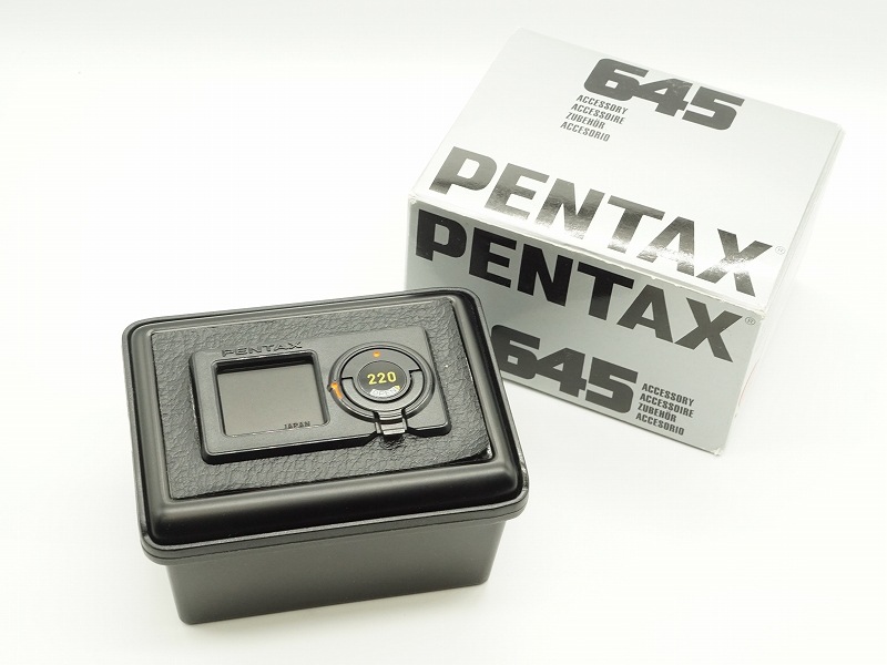 Kodakエクタクローム[220] + ペンタックス645用220フィルムバック PENTAX(ペンタックス) 645用 220フィルムバック (0NAC-3290) | 【中古