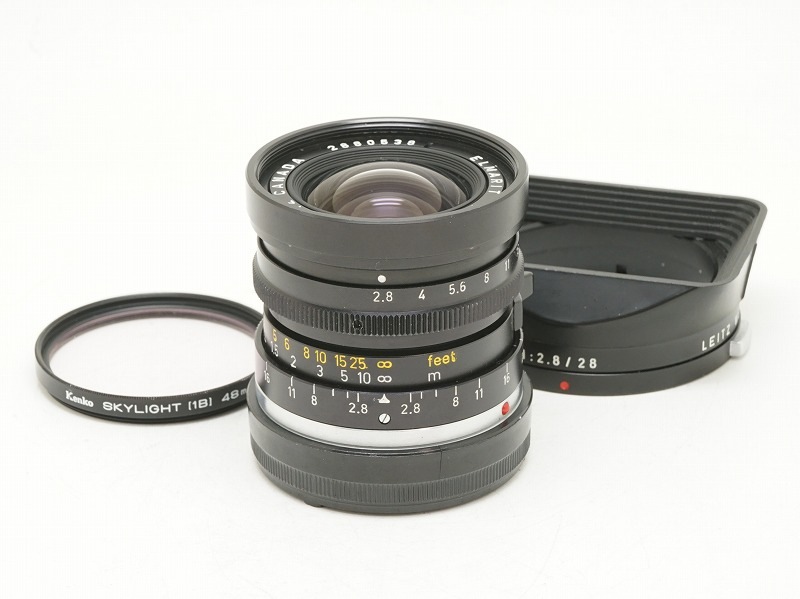 専用出品ライカ Leica Elmarit R 28mm f2.8 Leitz 委託】Leica(ライカ) ELMARIT-M 28mm F2.8 (2nd・E48) 288万台
