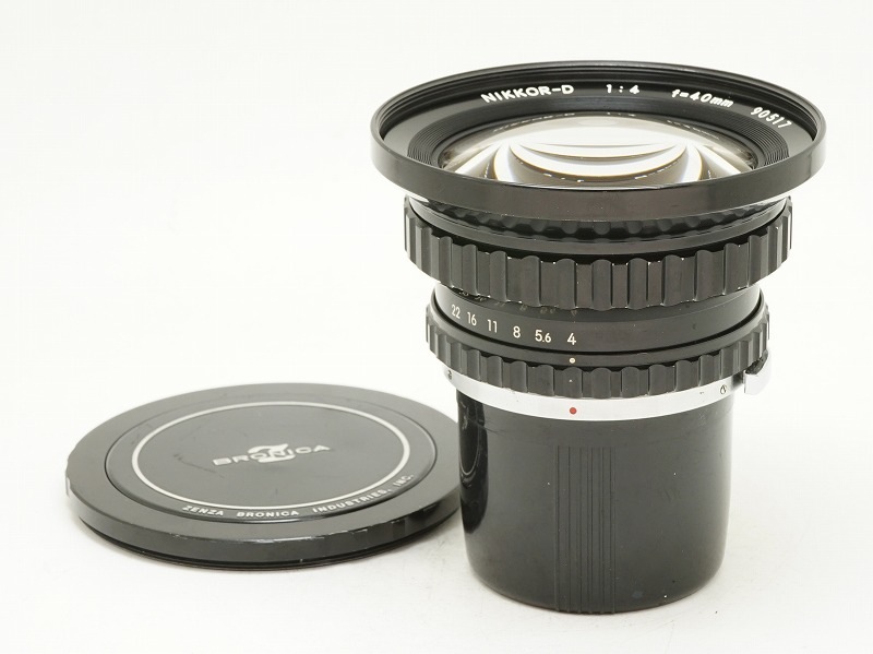 �ڰ�����BRONICA(�֥��˥�)��NIKKOR-D 40mm F4 (���󥶥֥��˥��ޥ����)��(NI-4261)