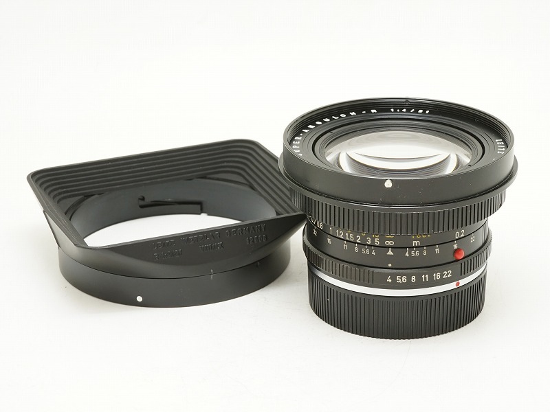 Leica Super Angulon R 21mm f/3.4 ライカ レンズ Leica(ライカ) SUPER-ANGULON-R 21mm F4 (3-CAM) 248万台 (NK-302
