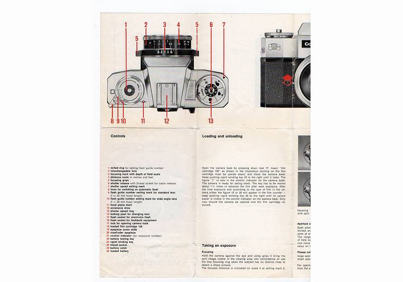Voigtlander 	(�ե����ȥ�����)��Contaflex ���⎤�ʰ���������̳����٥ơ��֥롢�ʰץ���������SET  (TO-0507)�ڥ쥿���ѥå��饤��ȯ������/����������ô��