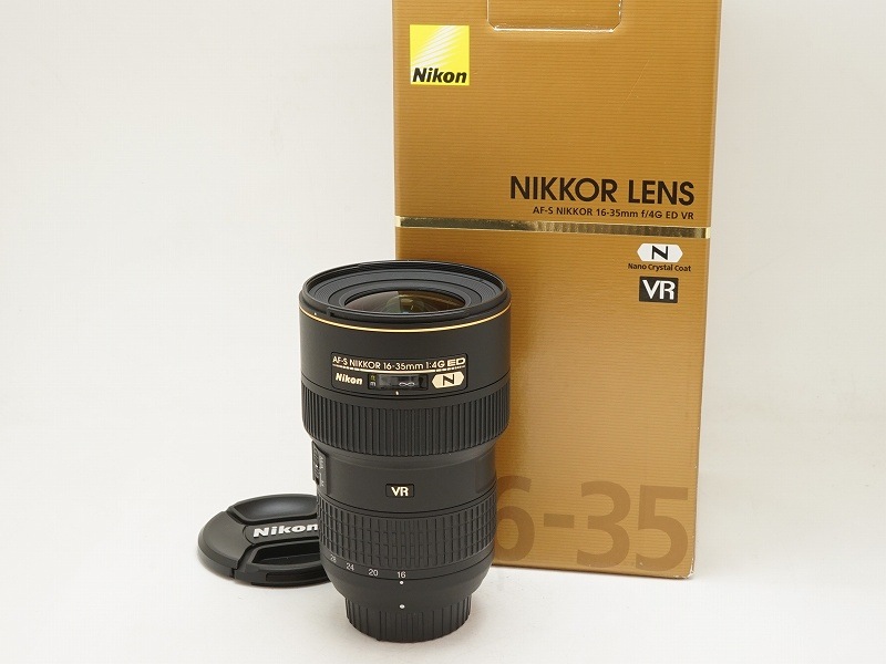 Nikon AF-S NIKKOR 16-35mm f4 VR 超美品 保湿庫 Nikon 16-35mm f4 AF-S Nikkor G ED VR N - Lens – Kamerastore