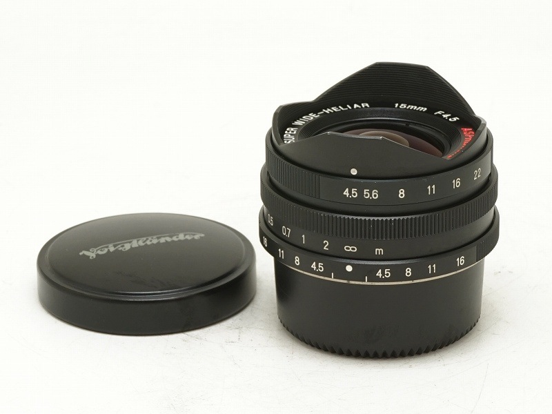 Voigtlander(�ե����ȥ�����)��SUPER WIDE-HELIAR 15mm F4.5 Aspherical �֥�å� (L�ޥ����)��(NJ-7749)