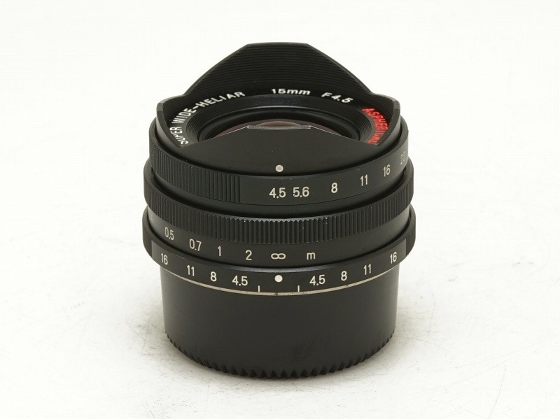 Voigtlander(�ե����ȥ�����)��SUPER WIDE-HELIAR 15mm F4.5 Aspherical �֥�å� (L�ޥ����)��(NJ-7749)