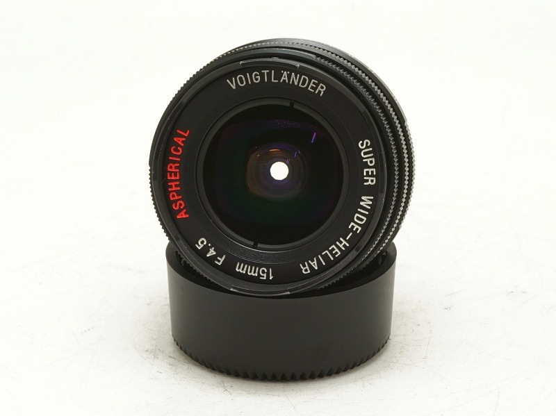 Voigtlander(�ե����ȥ�����)��SUPER WIDE-HELIAR 15mm F4.5 Aspherical �֥�å� (L�ޥ����)��(NJ-7749)