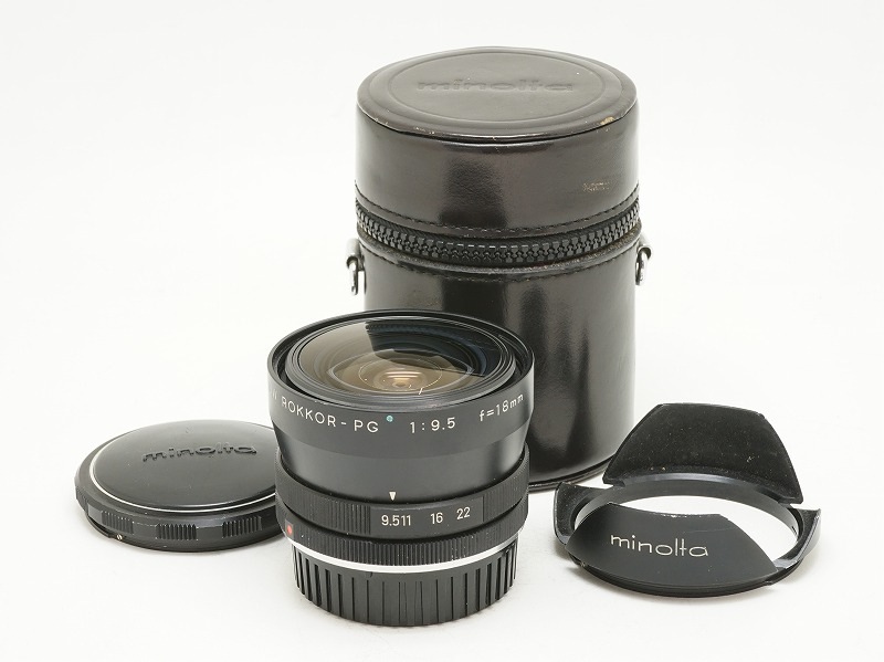 【限定価格】【珍品】UW ROKKOR-PG 18mm f9.5 フード付き！ 委託】MINOLTA(ミノルタ) UW ROKKOR-PG 18mm F9.5 (NI-4048