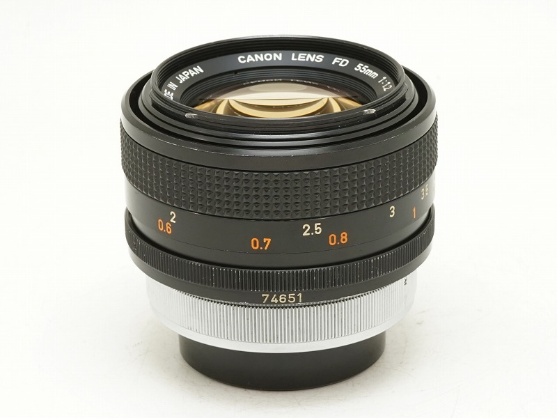 Canon(Υ)FD 55mm F1.2 S.S.C. ASPHERICAL(NJ-7301)