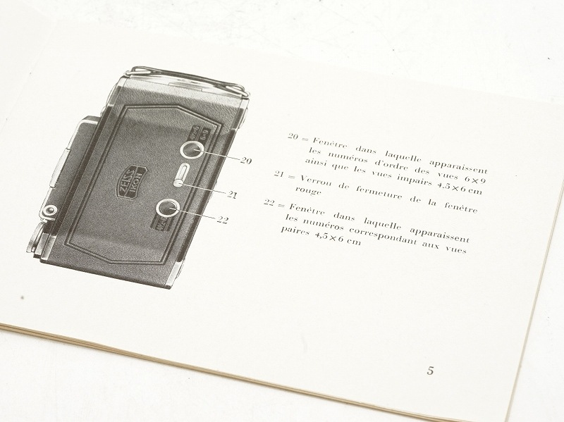 ZEISS IKON��SUPER IKONTA II��6��9/4.5��6cm  (�ե�󥹸�)�� �谷������(TO-0711)�ڥ쥿���ѥå��饤��ȯ������/����������ô��