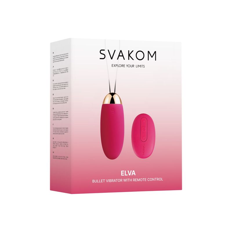 SVAKOM ELVA Plumred/ ���Х��� ����� �ץ���å�