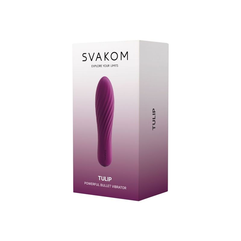 SVAKOM TULIP Violet/ ���Х��� ���塼��å� �Х�����å�