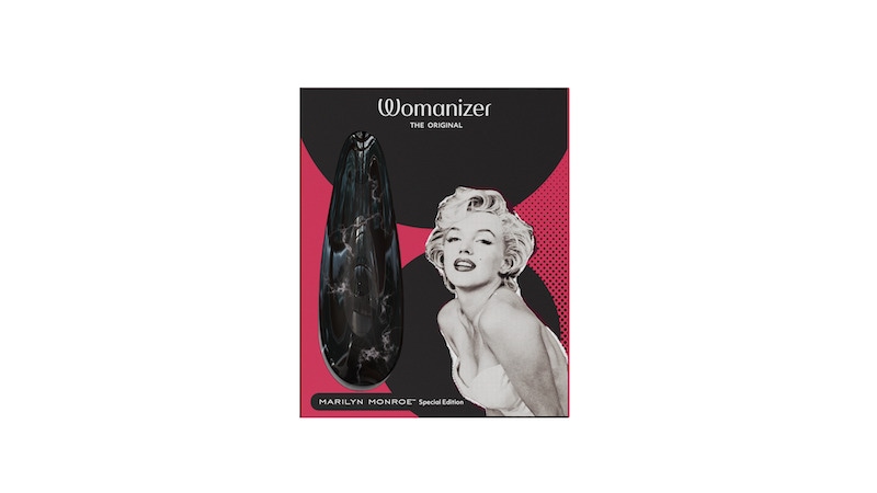 Womanizer Marilynmonroe SpecialEdition BlackMarble/ �����ޥʥ����� �ޥ�������� �֥�å��ޡ��֥�