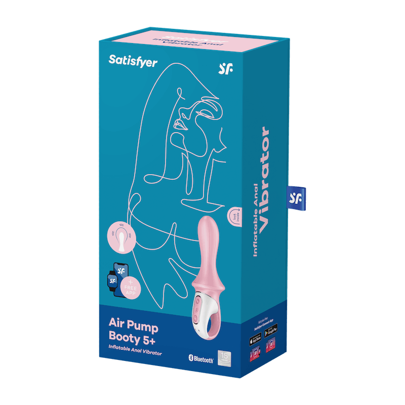 Satisfyer Air Pump Booty 5+/���ƥ����ե����䡼 �������ѥ�ץ֡��ƥ��� 5+�����᡼�����߸˸¤�
