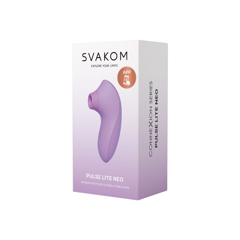 SVAKOM PULSE LITE NEO Lavender/���Х��� �ѥ륹�饤�� �ͥ� ��٥����
