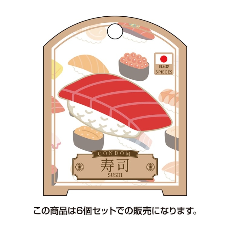 Nippon��CONDOM�ʥ˥åݥ�Υ���ɡ���˼��ʡ�6�ĥ��å�