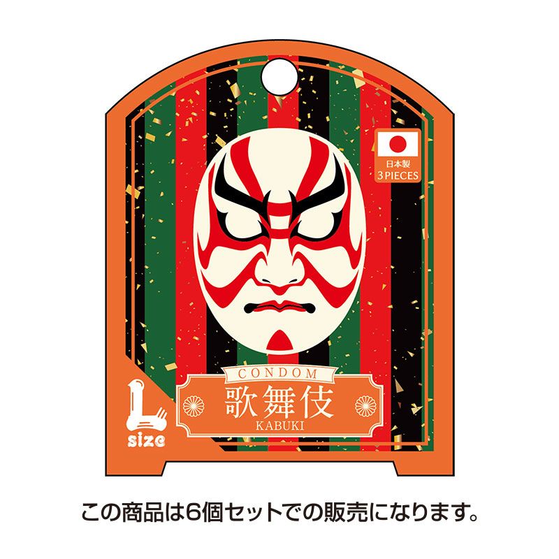 Nippon��CONDOM�ʥ˥åݥ�Υ���ɡ���˲���� L��������6�ĥ��å�