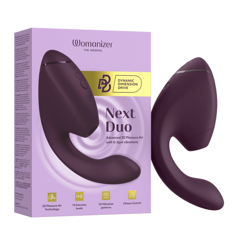 Womanizer Next Duo Dark Purple/�����ޥʥ����� �ͥ����ȥǥ奪 �������ѡ��ץ�