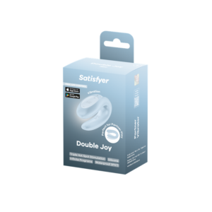 Satisfyer Double Joy Ice Blue /���ƥ����ե����䡼 ���֥른�祤 �������֥롼