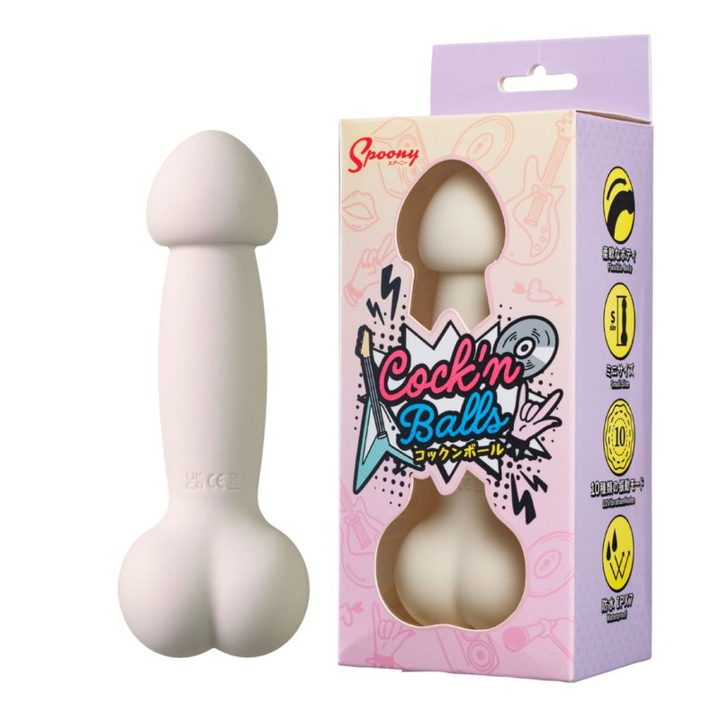 ���ס��ˡ� ���å���ܡ��� ���եۥ磻��/Spoony Cock'n Balls White