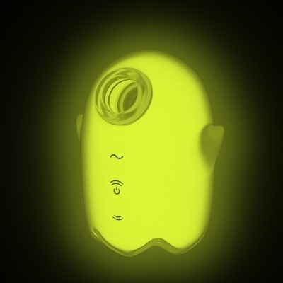 ���ƥ����ե����䡼 ���������󥰥������� ����������Satisfyer Glowing Ghost Yellow