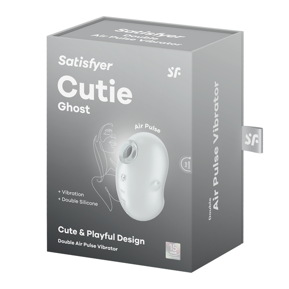 ���ƥ����ե����䡼 ���塼�ƥ����������� �ۥ磻�� ��Satisfyer Cutie  Ghost White