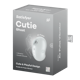���ƥ����ե����䡼 ���塼�ƥ����������� �ۥ磻�� ��Satisfyer Cutie  Ghost White