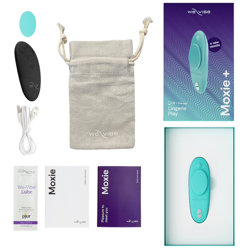We-Vibe Moxie+ Aqua/�������Х��� �⥯����+ ������