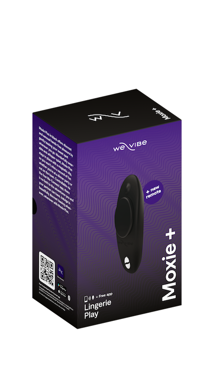 We-Vibe Moxie+ Black/�������Х��� �⥯����+ �֥�å�