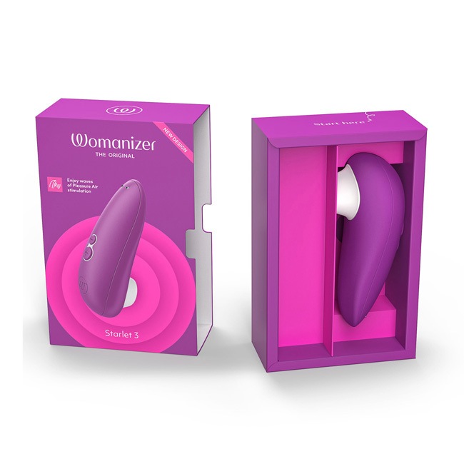 Womanizer Starler3 Violet/ �����ޥʥ����� ��������å�3 �Х�����å�