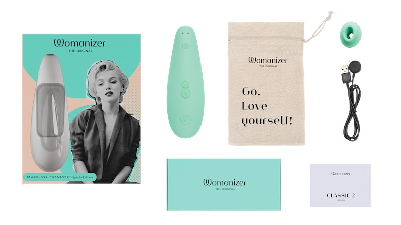 Womanizer Marilynmonroe SpecialEdition Mint/ �����ޥʥ����� �ޥ�������� �ߥ��