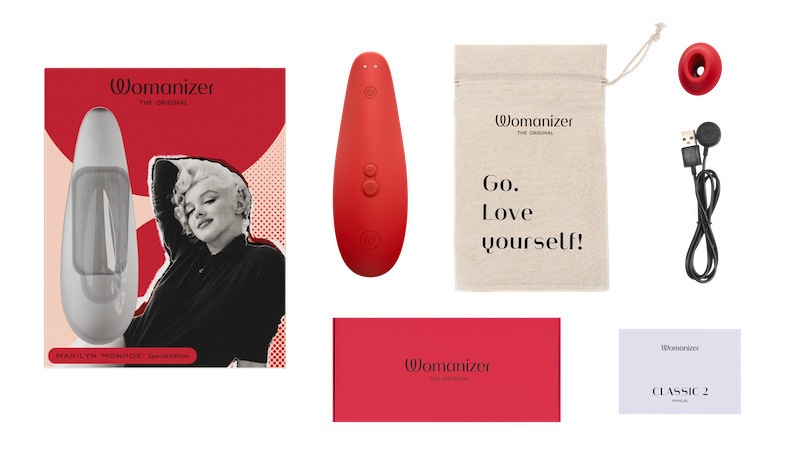 Womanizer Marilynmonroe SpecialEdition bibittoRed/ �����ޥʥ����� �ޥ�������� �ӥӥåȥ�å�