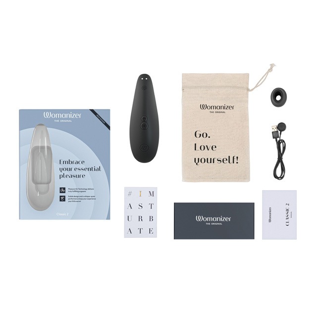 Womanizer Classic2 Black/ �����ޥʥ����� ���饷�å�2 �֥�å�