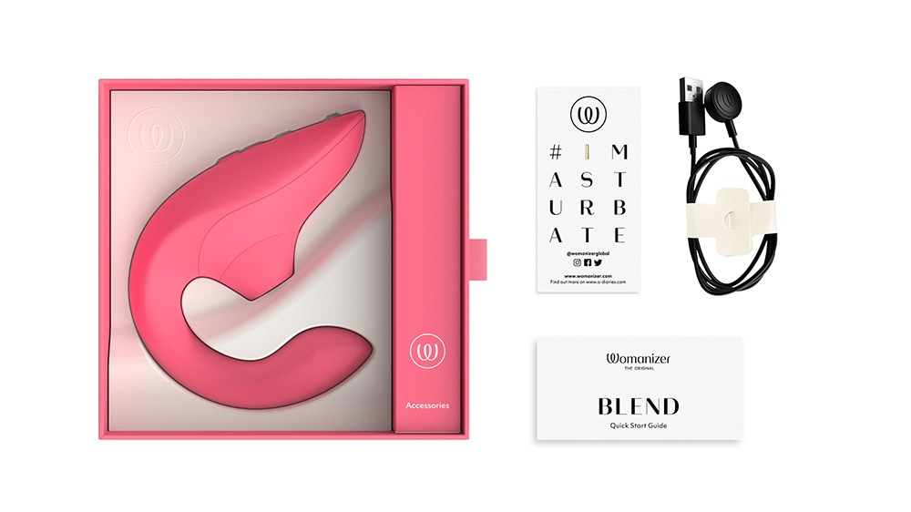 Womanizer Blend Vibrant Rose/ �����ޥʥ������֥��� �������֥��ȥ�����