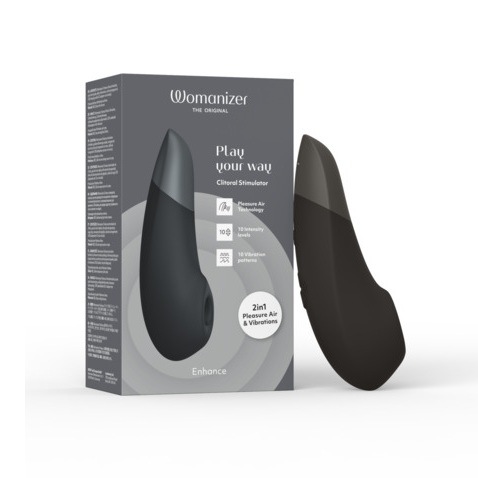 Womanizer Enhance Vibrant Black/ �����ޥʥ���������ϥ�  �������֥��ȥ֥�å�