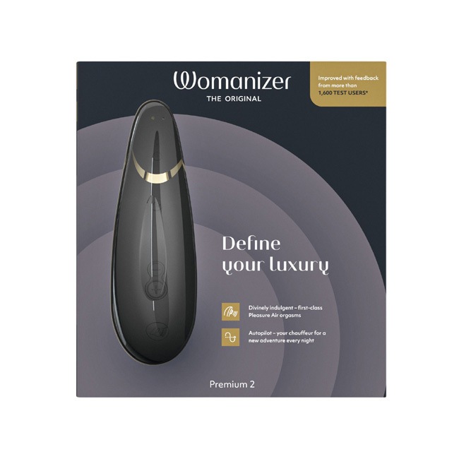 Womanizer Premium2 Black/ �����ޥʥ����� �ץ�ߥ���2 �֥�å�