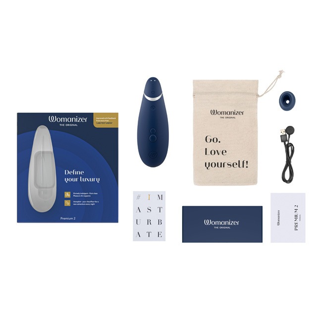 Womanizer Premium2 Blueberry/ �����ޥʥ����� �ץ�ߥ���2 �֥롼�٥꡼