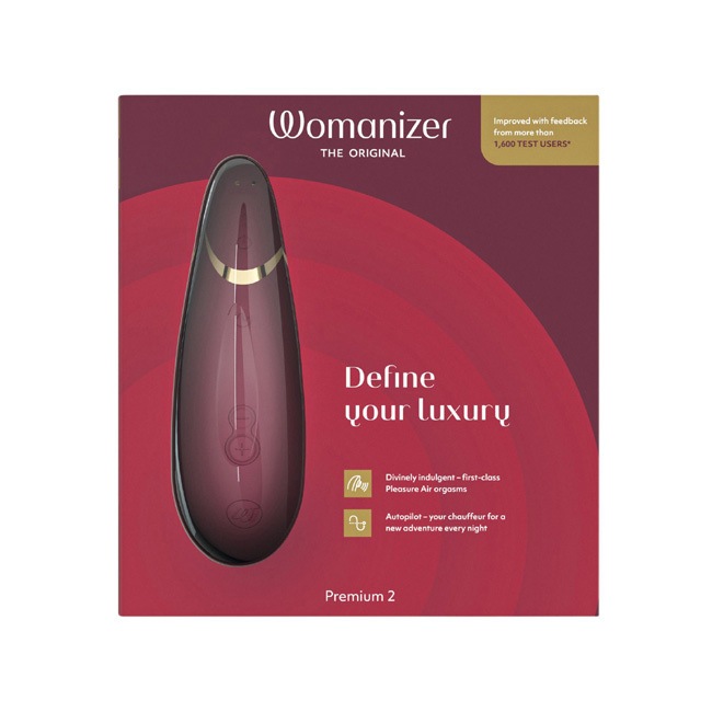 Womanizer Premium2 Bordeaux/ �����ޥʥ����� �ץ�ߥ���2 �ܥ�ɡ�