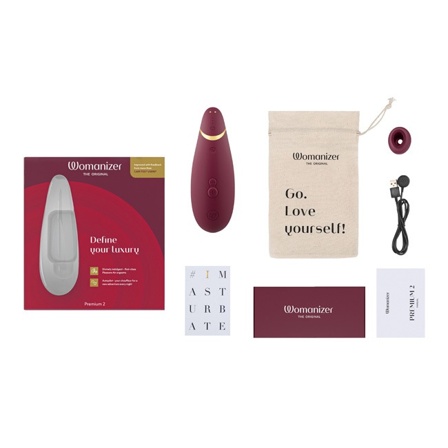 Womanizer Premium2 Bordeaux/ �����ޥʥ����� �ץ�ߥ���2 �ܥ�ɡ�